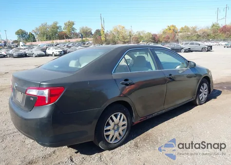 2012 Toyota Camry Le z USA, uszkodzony, nr VIN 4T4BF1FK6CR202930